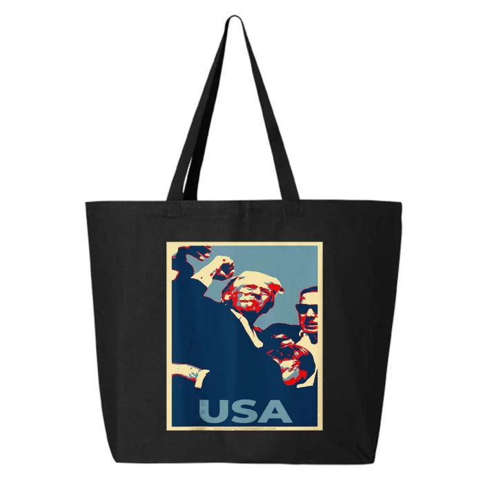 Trump 2024 Usa Poster Design 25L Jumbo Tote