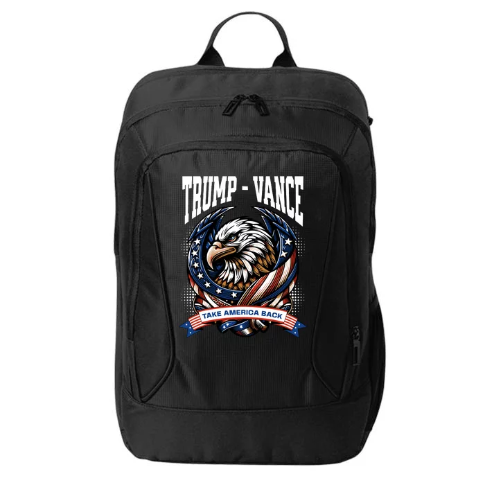 Trump 2024 Vance Take America Back Campaign City Backpack