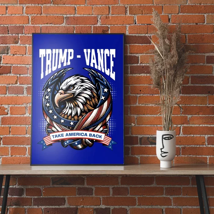 Trump 2024 Vance Take America Back Campaign Poster