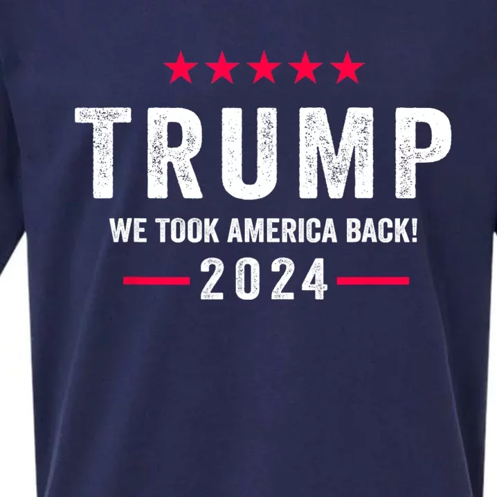 Trump 2024 Victory J.D.Vance President 47 Trump Won Sueded Cloud Jersey T-Shirt