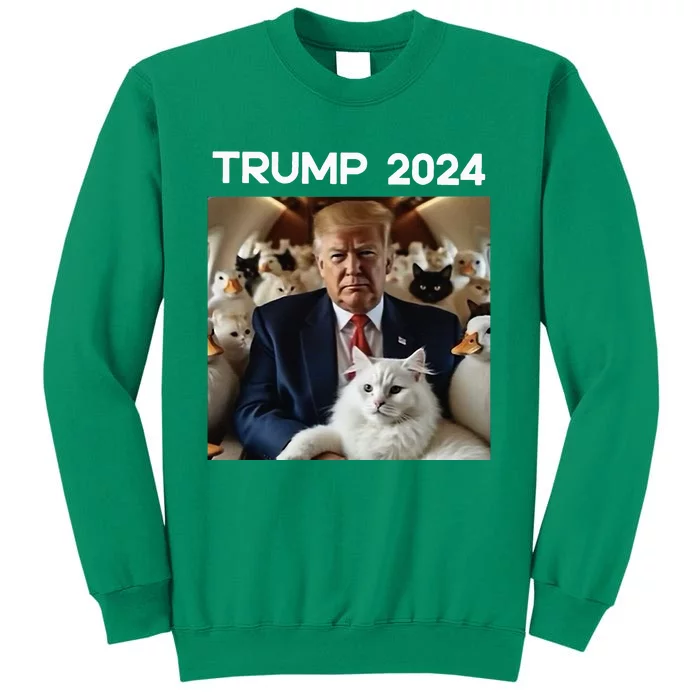 Trump 2024 Vs Cat Lady Kamala Trump Harris Debate Sweatshirt