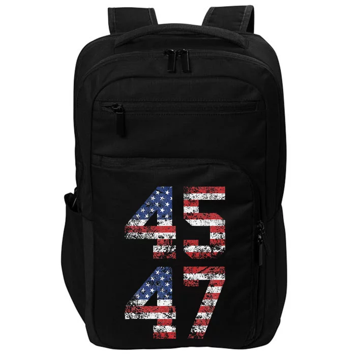 Trump 2024 Vintage Classic Fit Crew Impact Tech Backpack