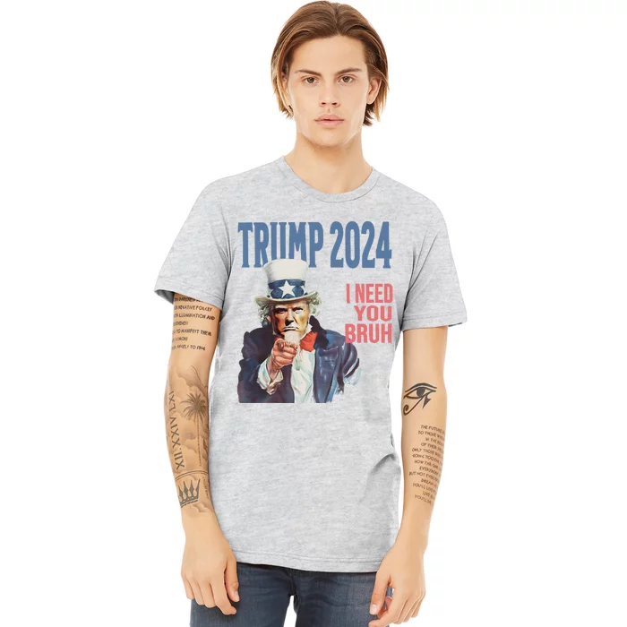 Trump 2024 Vintage Poster Design Premium T-Shirt