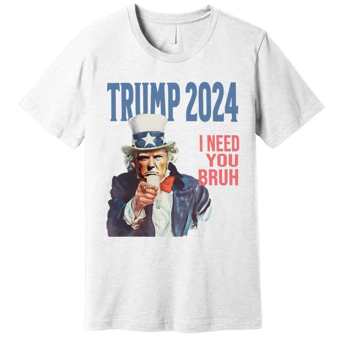 Trump 2024 Vintage Poster Design Premium T-Shirt