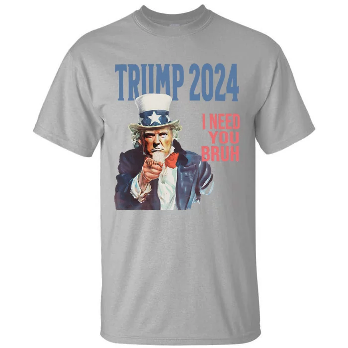 Trump 2024 Vintage Poster Design Tall T-Shirt