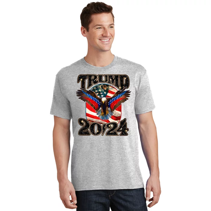 Trump 2024 Vintage American Bald Eagle T-Shirt