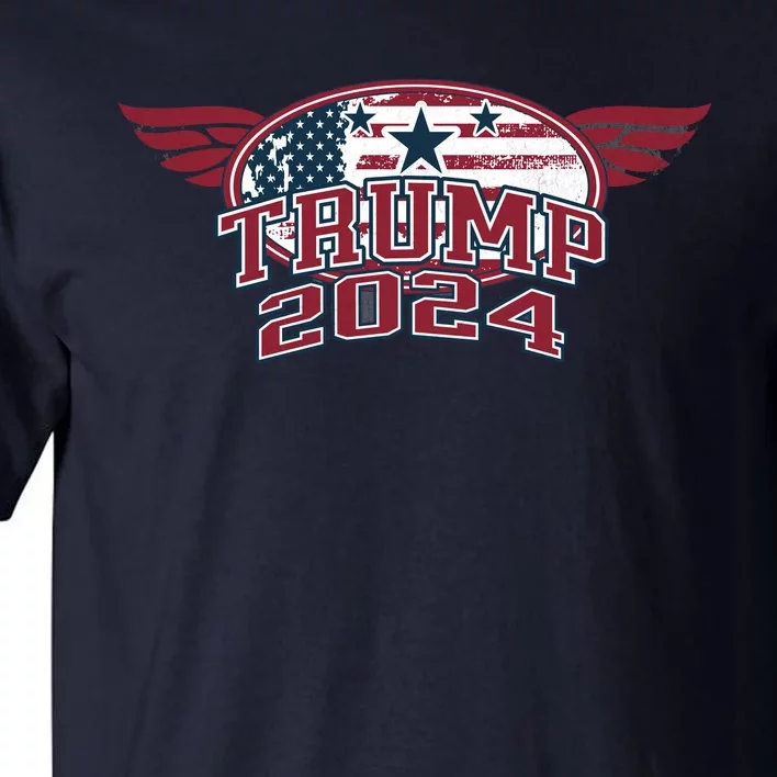 Trump 2024 Winged Logo Tall T-Shirt