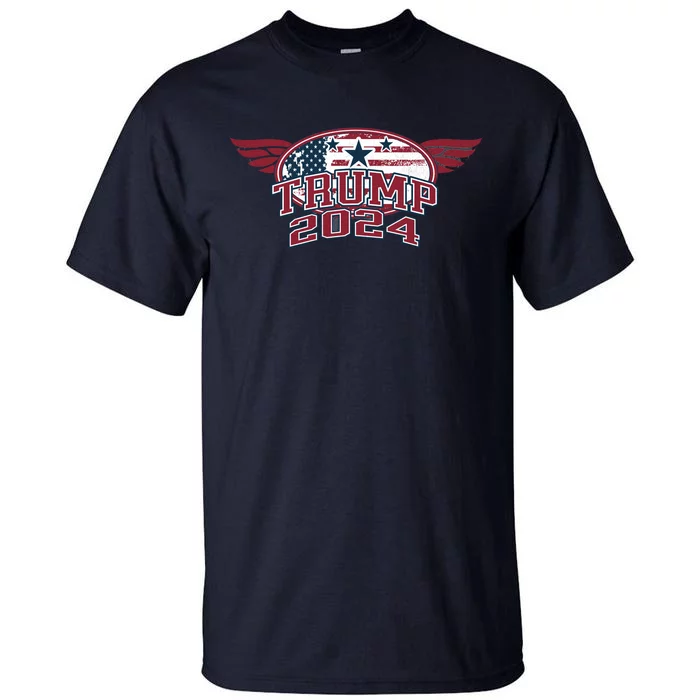 Trump 2024 Winged Logo Tall T-Shirt