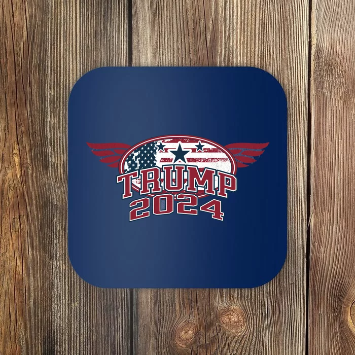 Trump 2024 Winged Logo Coaster