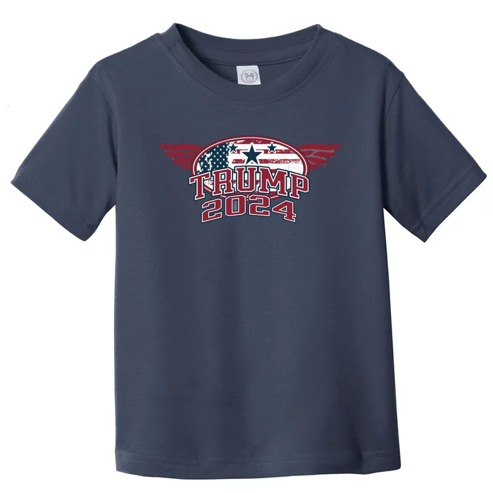 Trump 2024 Winged Logo Toddler T-Shirt