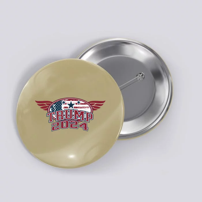 Trump 2024 Winged Logo Button