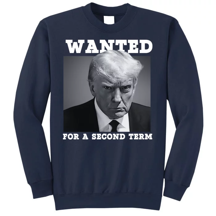 Trump 2024 Wanted For A 2nd Term Sweatshirt