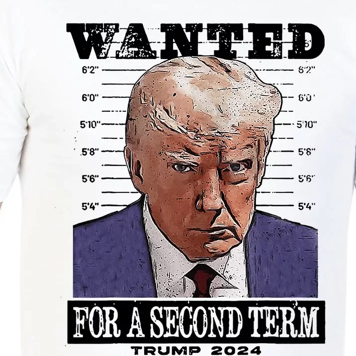 Trump 2024 Wanted For A 2nd Term Comfort Colors T-Shirt