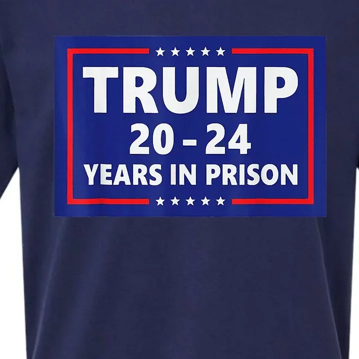 Trump 2024 Years In Prison Trump In 2024 Funny Sueded Cloud Jersey T-Shirt