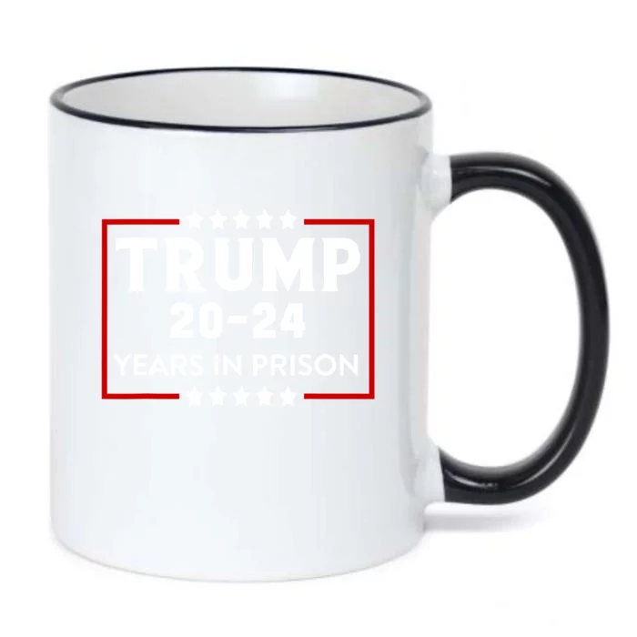 Trump 20,24 Years In Prison, Democrats Liberals Black Color Changing Mug