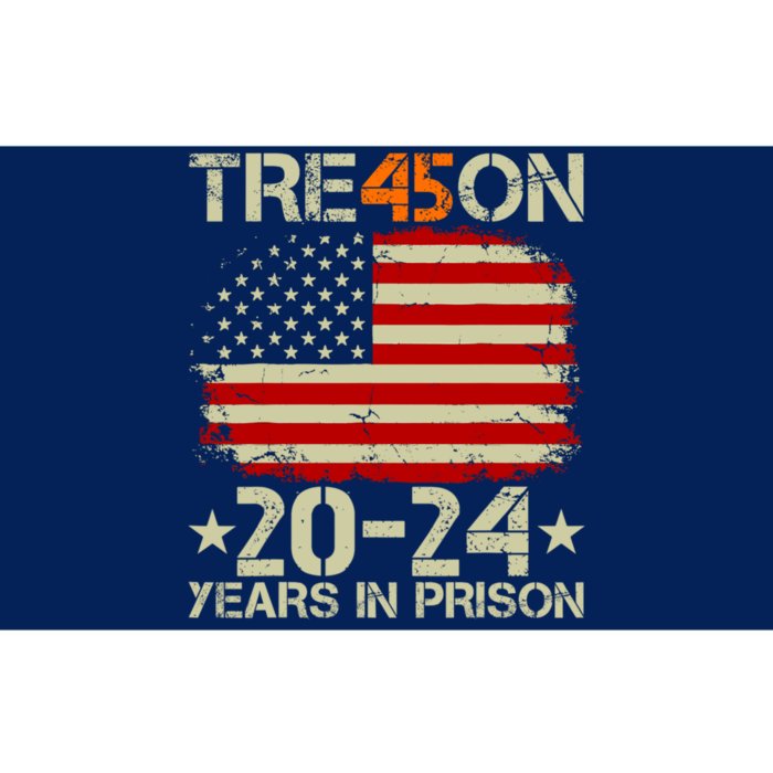 Tre45on 2024 Years In Prison AntI Trump 2024 Bumper Sticker