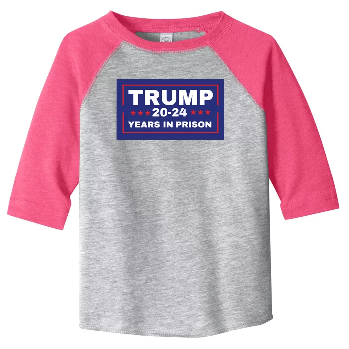 Trump 2024 Years In Prison Democrats Liberals Vote Blue Toddler Fine Jersey T-Shirt