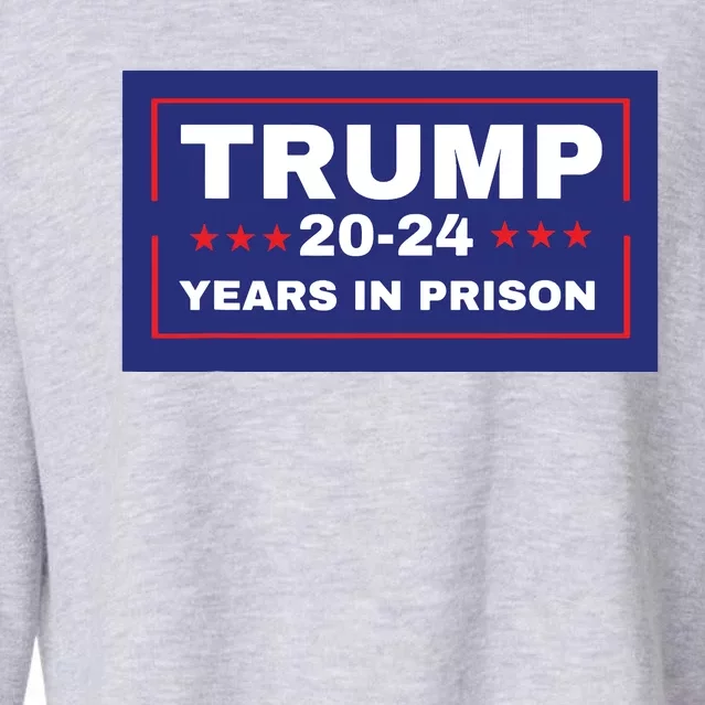 Trump 2024 Years In Prison Democrats Liberals Vote Blue Cropped Pullover Crew