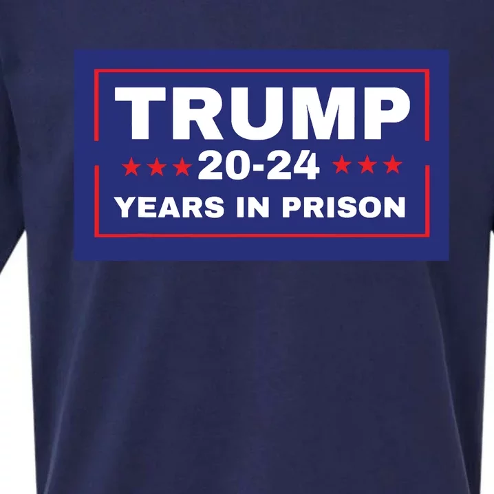 Trump 2024 Years In Prison Democrats Liberals Vote Blue Sueded Cloud Jersey T-Shirt