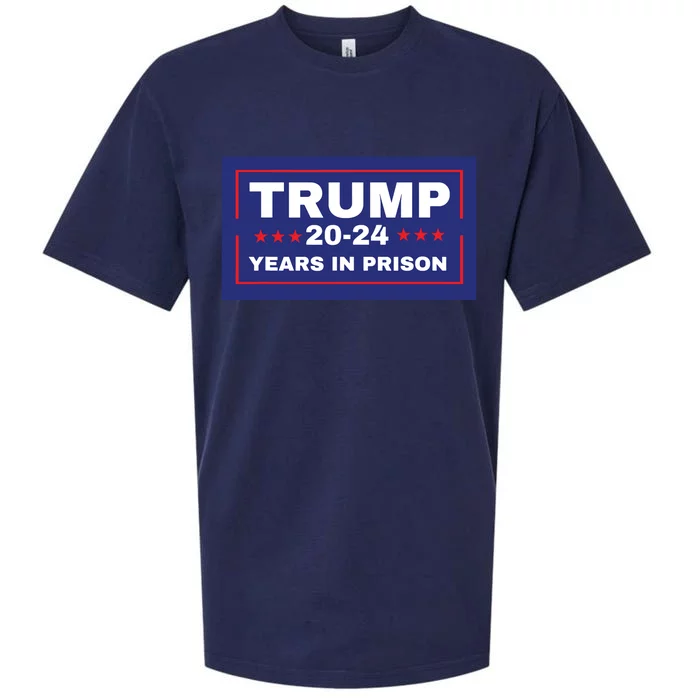 Trump 2024 Years In Prison Democrats Liberals Vote Blue Sueded Cloud Jersey T-Shirt