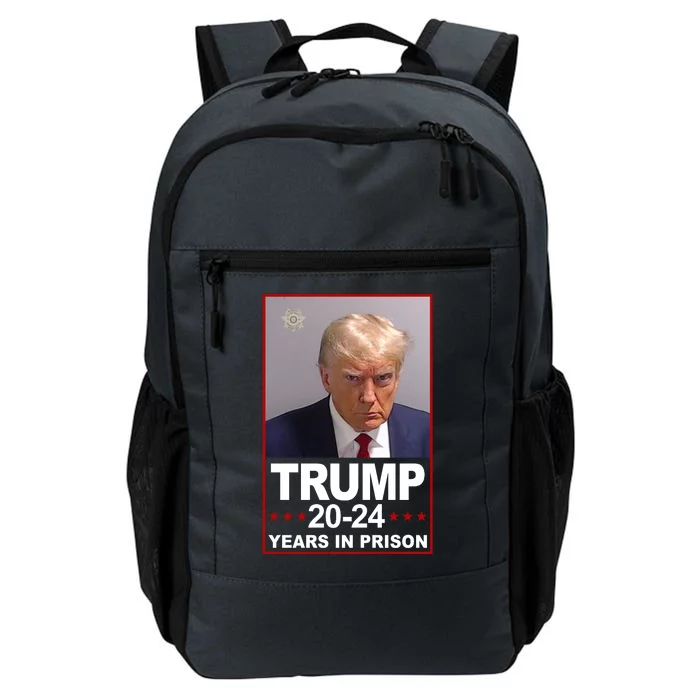 Trump 2024 Years In Prison Mugshot Election Daily Commute Backpack