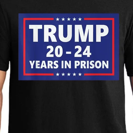 Trump 2024 Years In Prison Trump In 2024 Funny Pajama Set