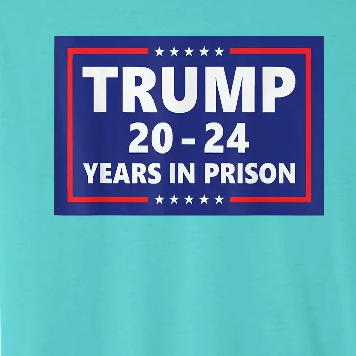 Trump 2024 Years In Prison Trump In 2024 Funny ChromaSoft Performance T-Shirt