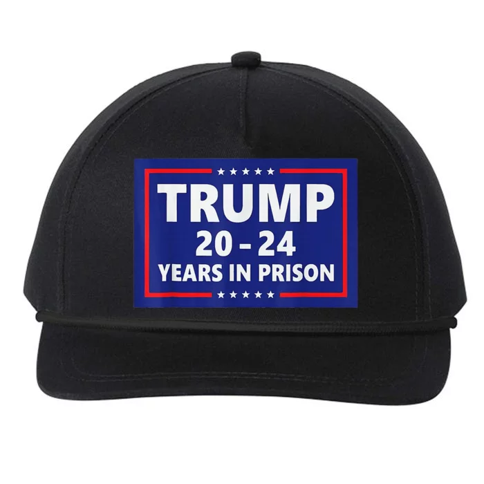 Trump 2024 Years In Prison Trump In 2024 Snapback Five-Panel Rope Hat