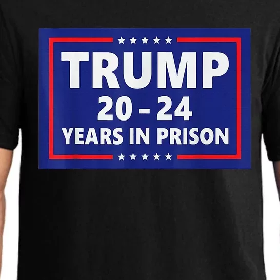 Trump 2024 Years In Prison Trump In 2024 Pajama Set