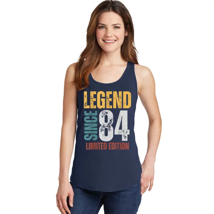 Turning 39 Birthday Decorations Men 39th BDay 1984 Birthday Ladies Essential Tank