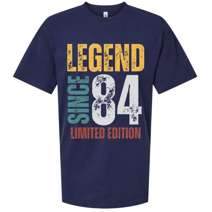 Turning 39 Birthday Decorations 39th BDay 1984 Birthday Sueded Cloud Jersey T-Shirt