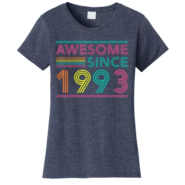 Turning 30 Birthday Decorations 30th BDay 1993 Birthday Women's T-Shirt