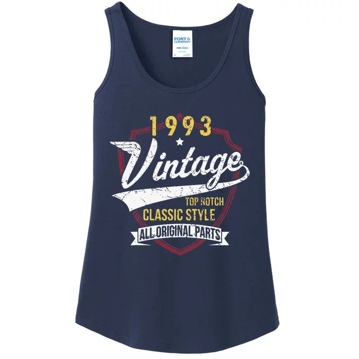 Turning 30 Birthday Decorations 30th BDay 1993 Birthday Love Cute Ladies Essential Tank