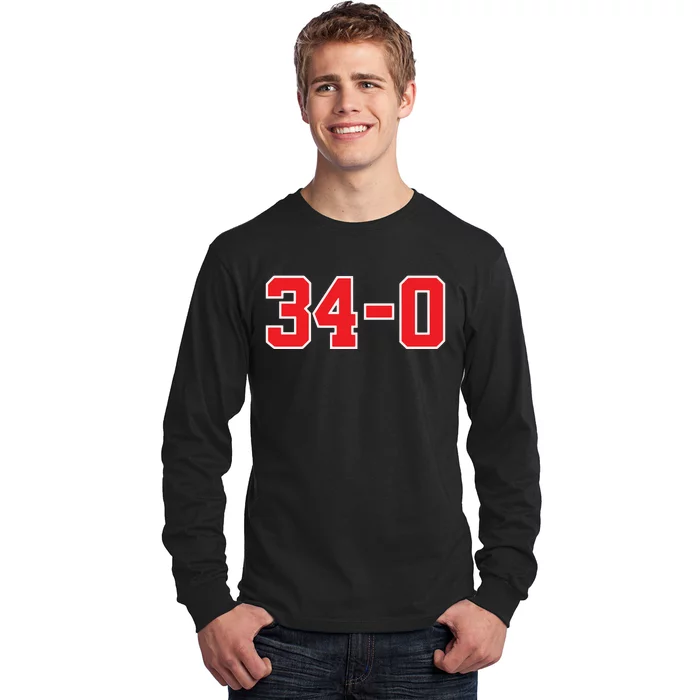 Trump 34 Counts Trump 34 Trump Guilty Trump Guilty 34 Counts Long Sleeve Shirt