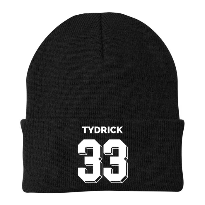 Tydrick 33 Football Sports Game Day Athletic Player Knit Cap Winter Beanie