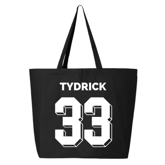 Tydrick 33 Football Sports Game Day Athletic Player 25L Jumbo Tote