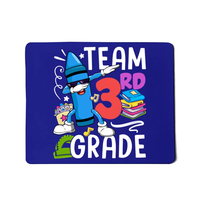 Team 3Rd Grade Cute Third Grade Teacher Gift Mousepad