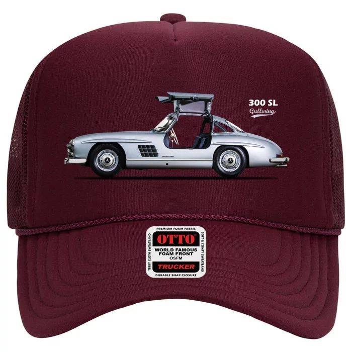 The 300 Sl Gullwing High Crown Mesh Trucker Hat