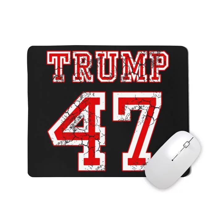 Trump 47 2024 Election Republican Conservative Mousepad