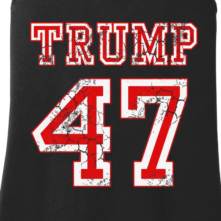 Trump 47 2024 Election Republican Conservative Ladies Essential Tank