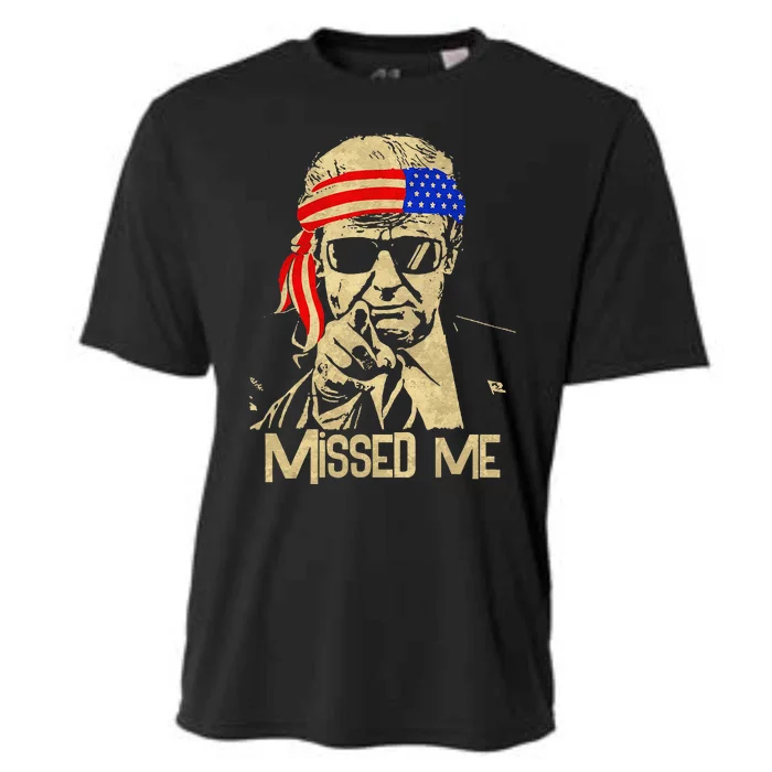 Trump 45 47 Missed Me President 2024 Cooling Performance Crew T-Shirt