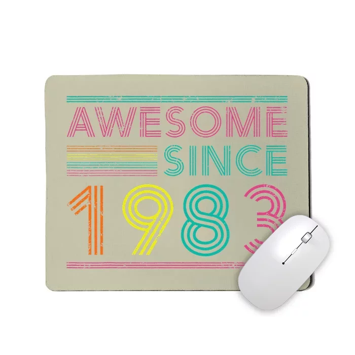 Turning 40 Birthday Decorations 40th BDay 1983 Birthday Cute Mousepad