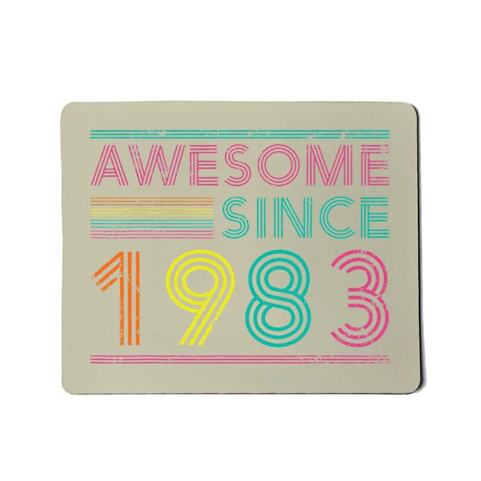 Turning 40 Birthday Decorations 40th BDay 1983 Birthday Cute Mousepad