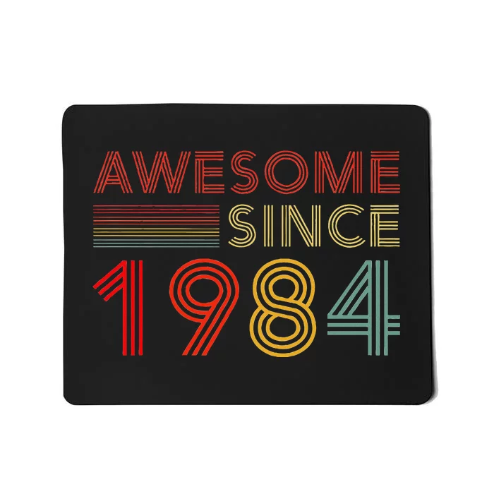 Turning 40 Birthday Decorations 40th Bday 1984 Birthday Mousepad