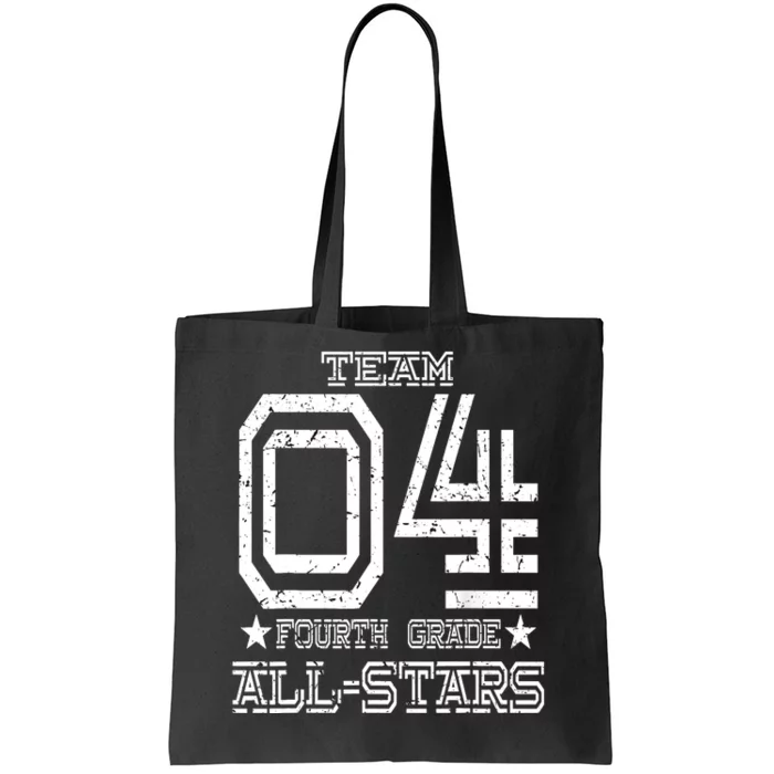 Team 4th Grade All-stars Sport Jersey Tote Bag