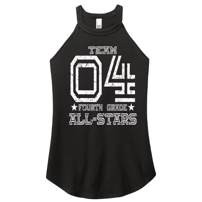 Team 4th Grade All-stars Sport Jersey Women’s Perfect Tri Rocker Tank