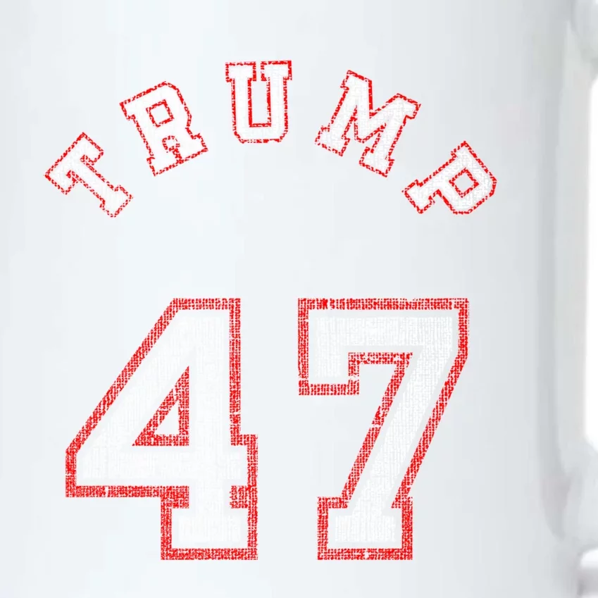 Trump 47 Meaningful Gift Black Color Changing Mug