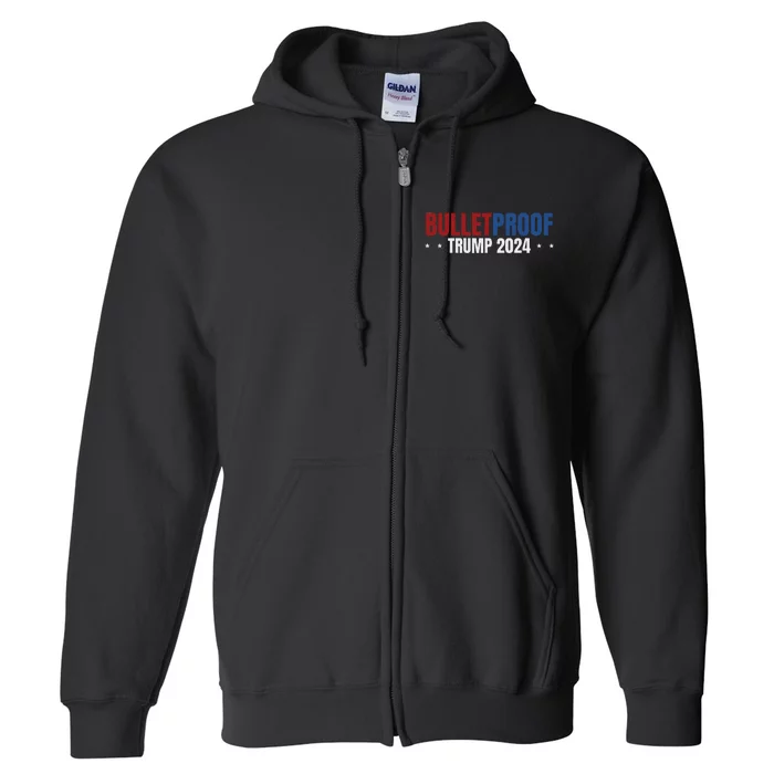 Trump 47 Patriotic 2024 Election Design Full Zip Hoodie