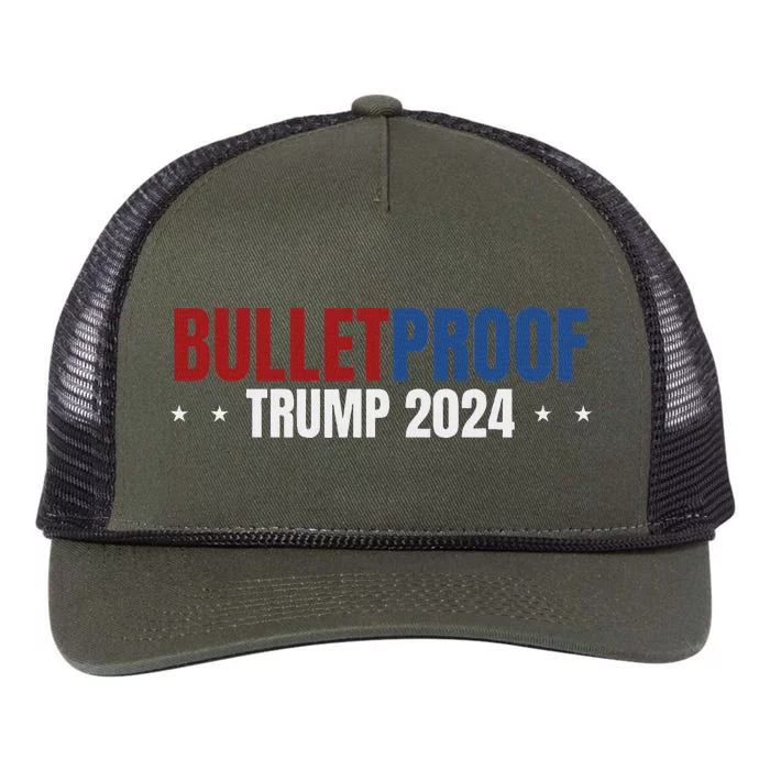 Trump 47 Patriotic 2024 Election Design Retro Rope Trucker Hat Cap