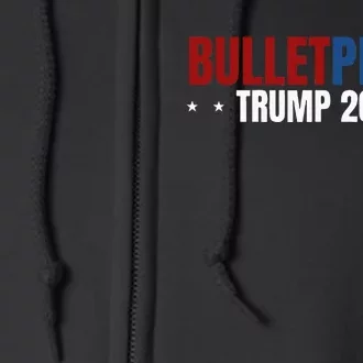 Trump 47 Patriotic Full Zip Hoodie